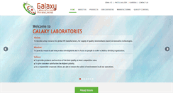 Desktop Screenshot of galaxylaboratories.com